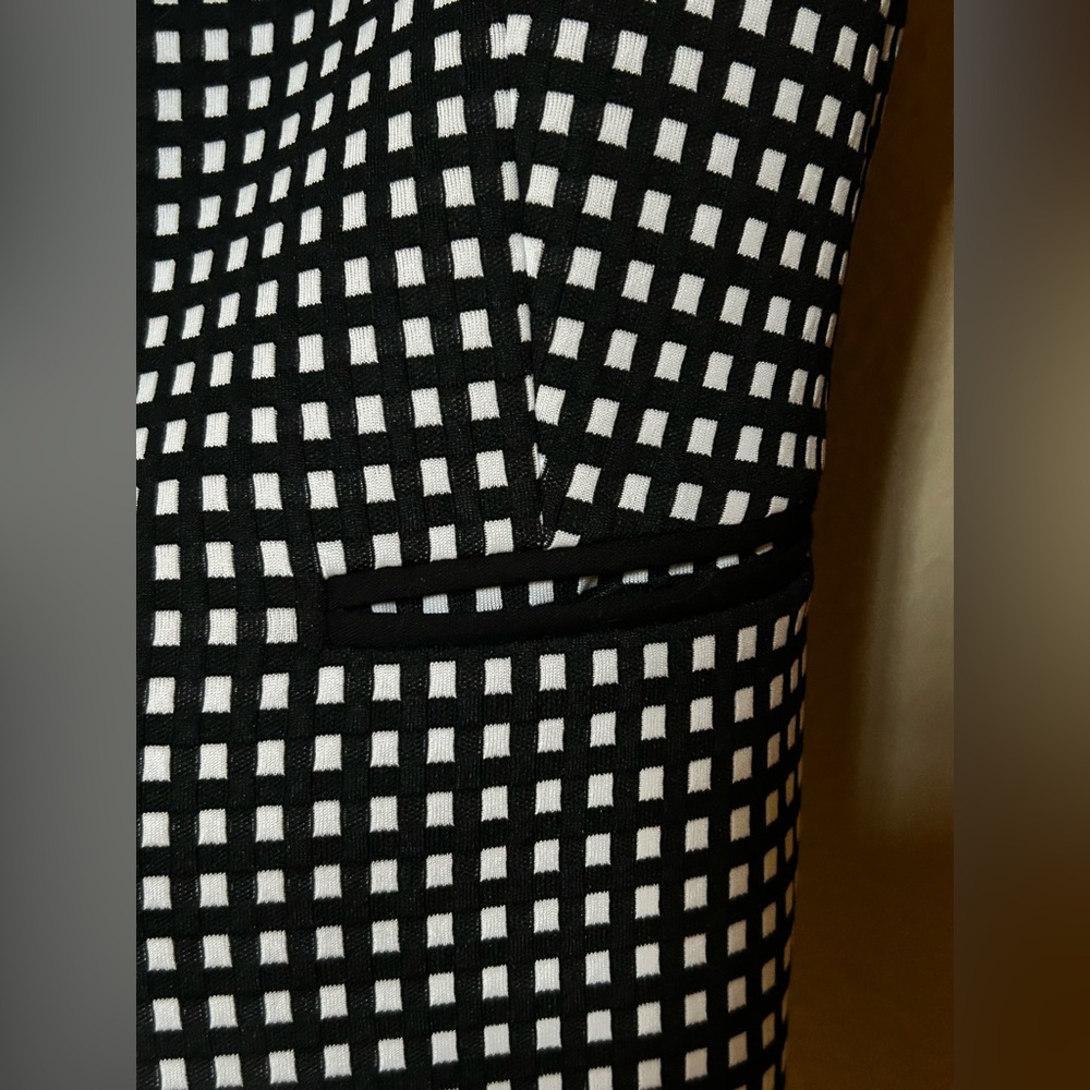 Editor Studio Stretch Fitted Two Button Blazer Bl… - image 5